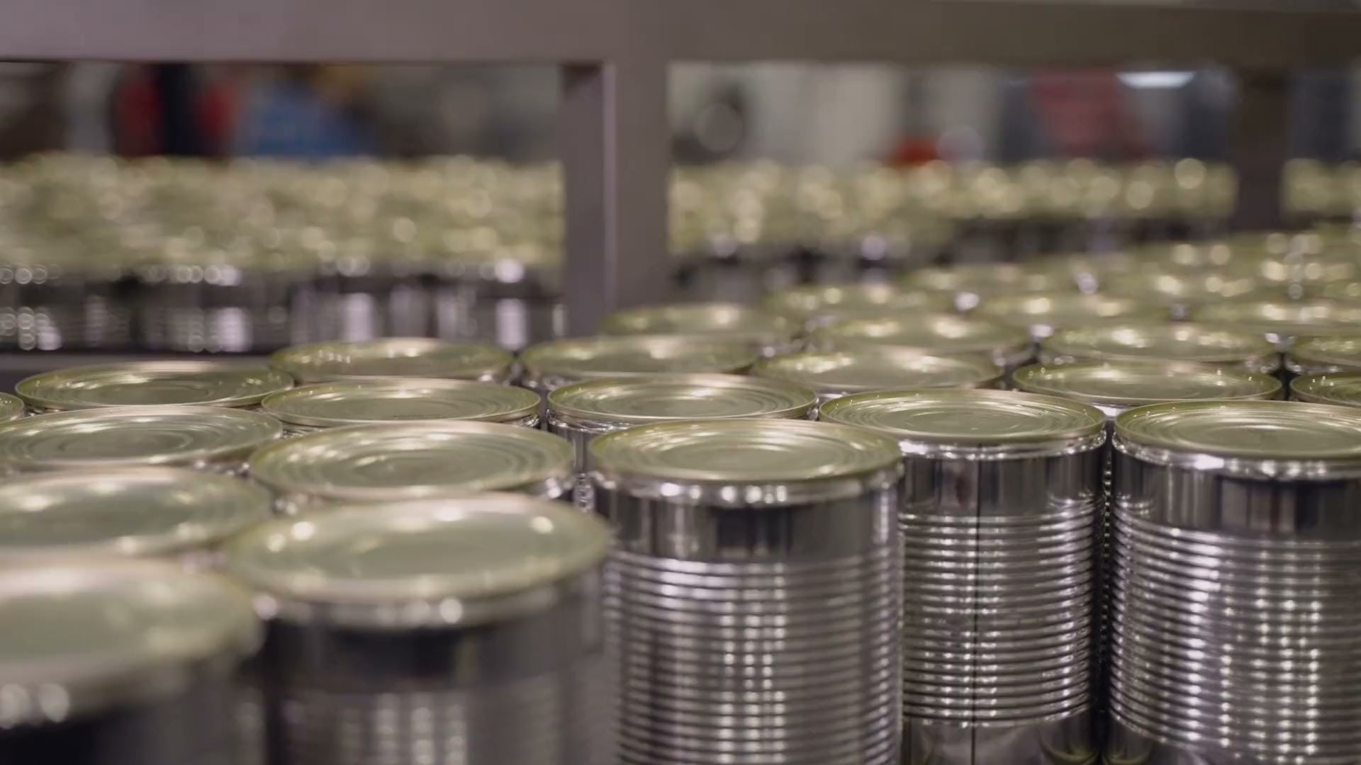 Pet food manufacturing facility background