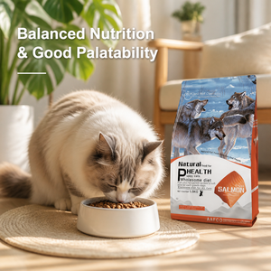 Premium Salmon Deep Sea Fish Recipe Dry Kibble Cat Food