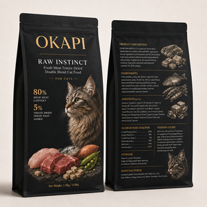 Premium Grain Free Cat Food Freeze Dried Mix