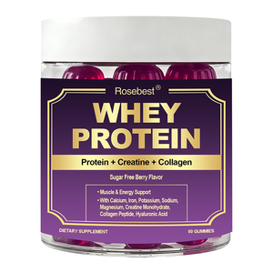 Sugar Free Vegan High Whey Protein Isolate Gummy Creatine Collagen
